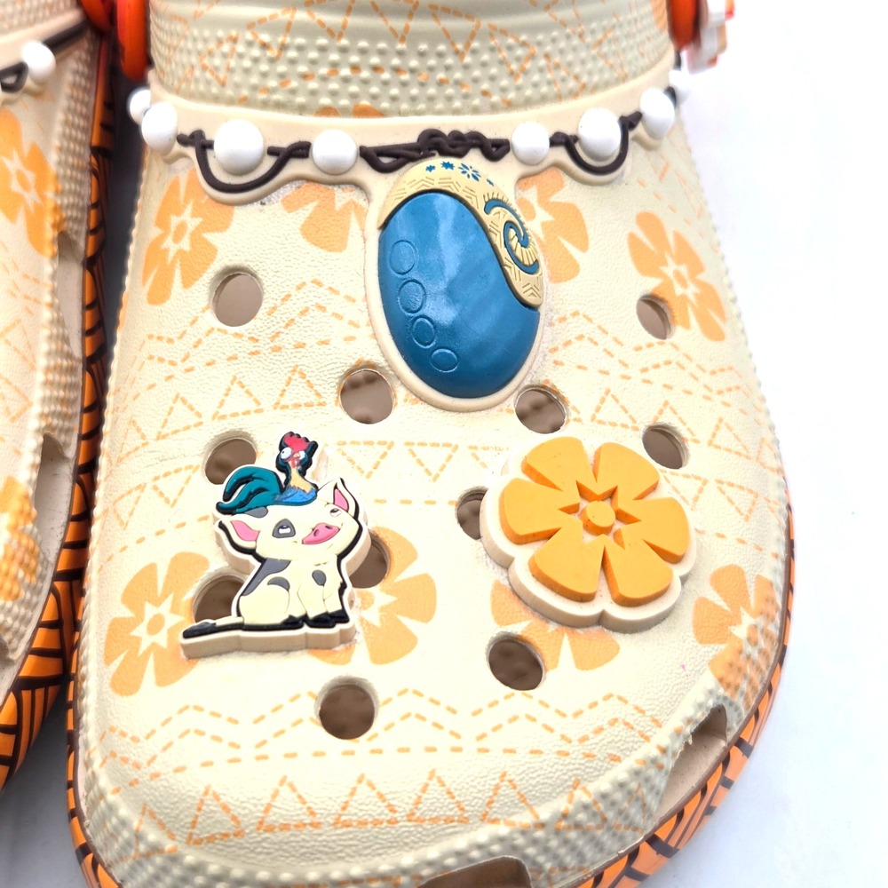 Disney Moana Classic Crocs Clogs Kids Size‎ J6 - Picture 4 of 8